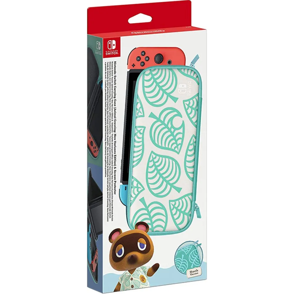NINTENDO SWITCH KIT CUSTODIA + PELLICOLA - ANIMAL CROSSING: NEW HORIZONS NINTENDO SWITCH KIT CUSTODIA + PELLICOLA - ANIMAL CROSSING: NEW HORIZONS