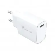 TECHMADE CARICABATTERIE 20W 1 PORTA USB-C OUTPUT FAST CHARGE