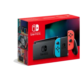 NINTENDO SWITCH CONSOLE 1.1 NEON BLUE/NEON RED NEW